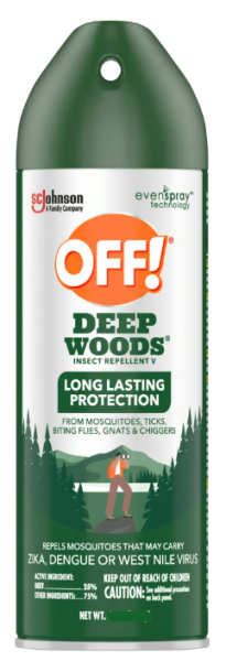 OFF! Deep Woods 'Long Lasting' Insect Repellent V, Mückenspray 255 gr